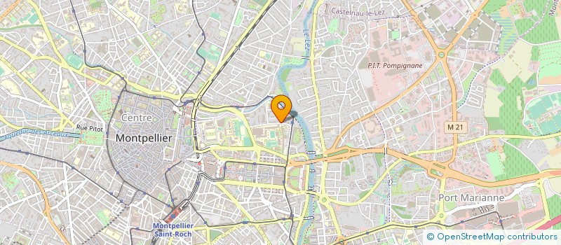 localisation de l'entreprise FONCIER LANGUEDOC à MONTPELLIER