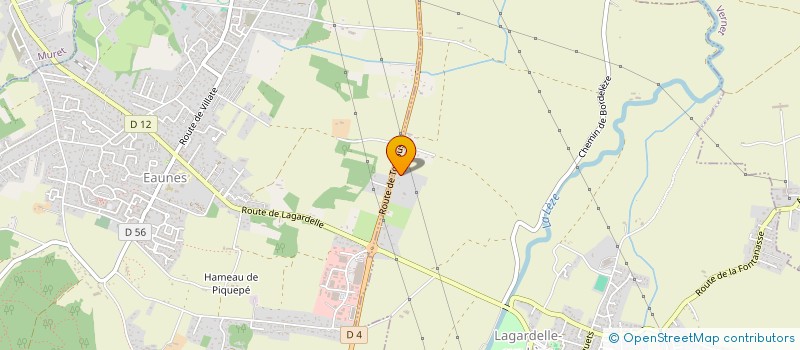 localisation de l'entreprise FONCIER RSW  LAGARDELLE-SUR-LEZE