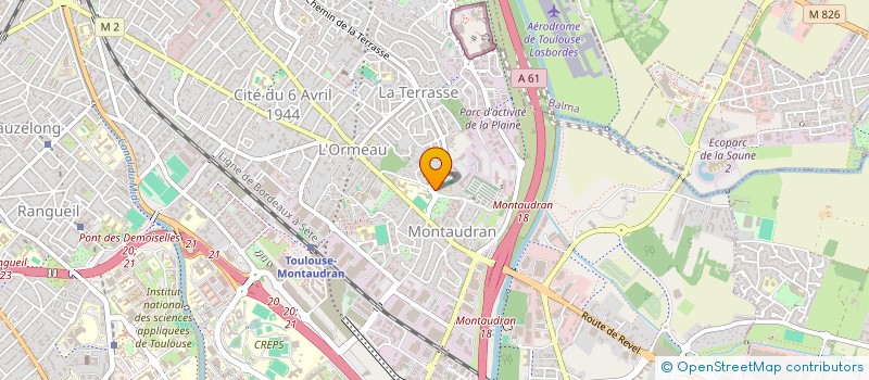 localisation de l'entreprise FONCIER SUD à TOULOUSE