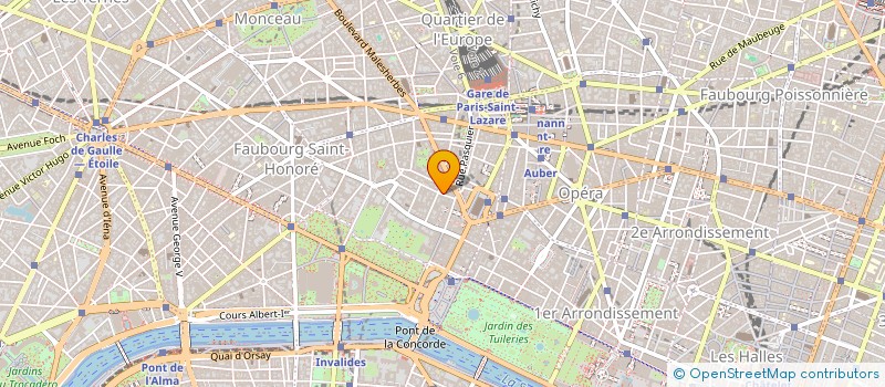 localisation de l'entreprise FONCIER SURENE  PARIS