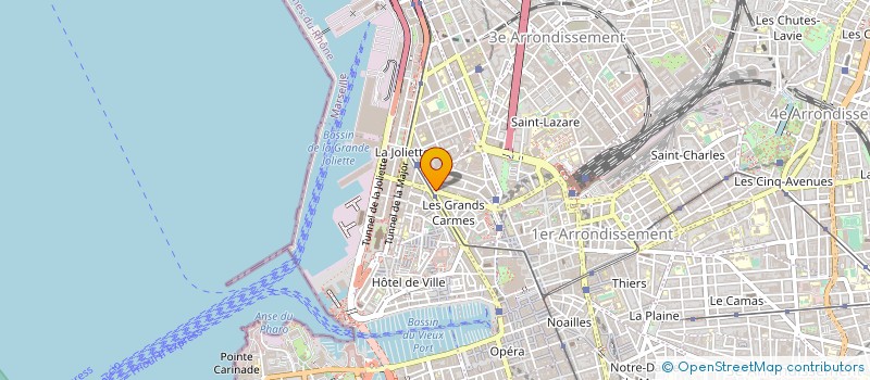 localisation de l'entreprise FONCIERE 3 à MARSEILLE 2