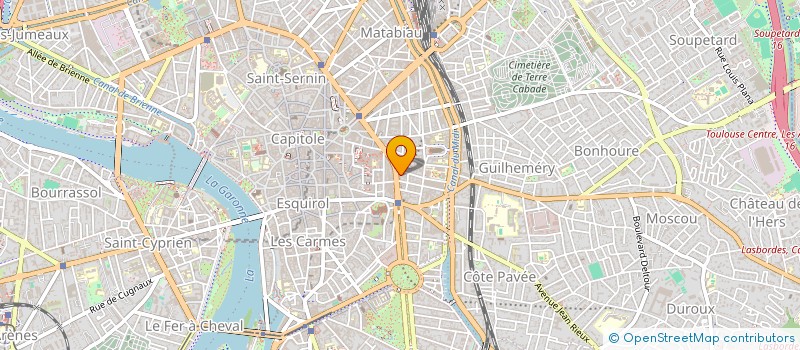localisation de l'entreprise FONCIERE 3F à TOULOUSE