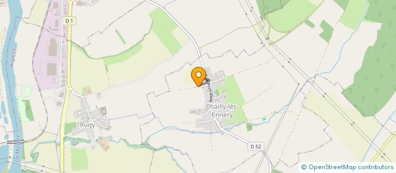 localisation de l'entreprise FONCIERE 3F  CHAILLY-LES-ENNERY