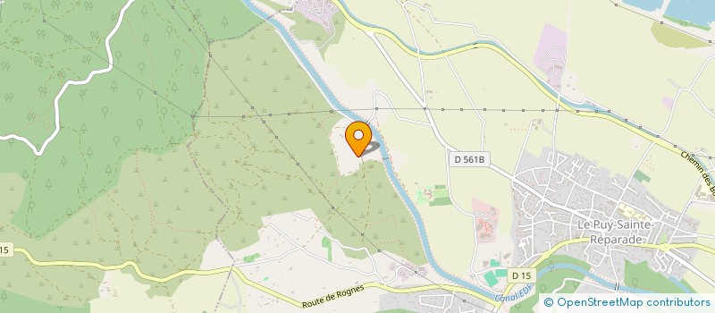 localisation de l'entreprise FONCIERE 4L  LE PUY-SAINTE-REPARADE