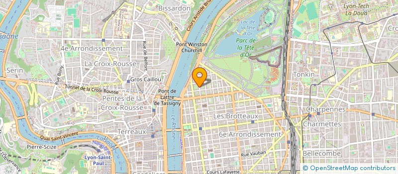 localisation de l'entreprise FONCIERE 75  LYON