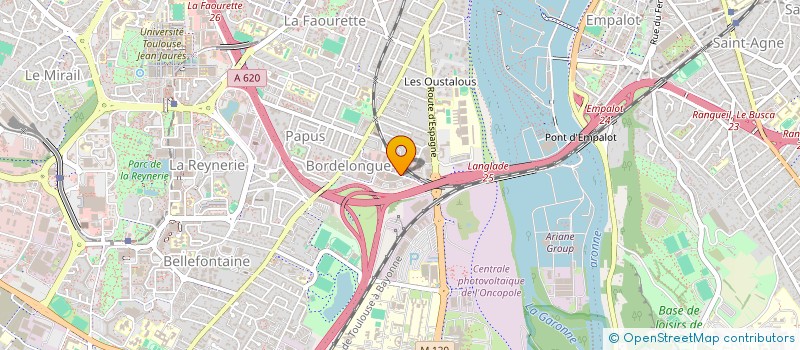 localisation de l'entreprise FONCIERE 810 à TOULOUSE