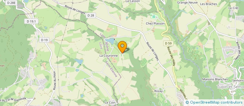 localisation de l'entreprise FONCIERE A.S.1  CONDRIEU