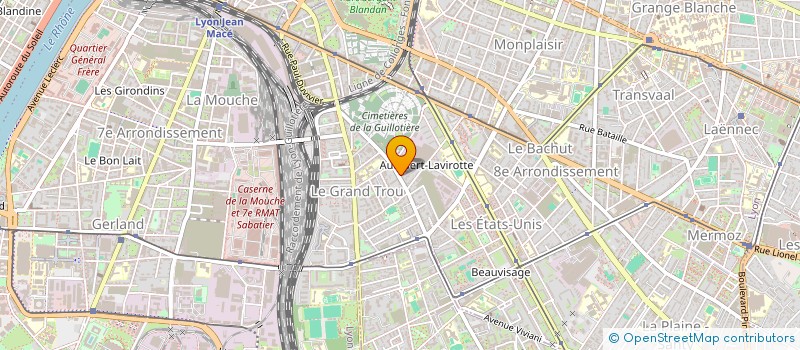 localisation de l'entreprise FONCIERE ACL  DARDILLY