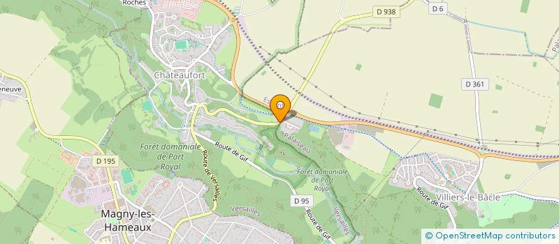 localisation de l'entreprise FONCIERE ACTIVE AMENAGEMENT  CHATEAUFORT