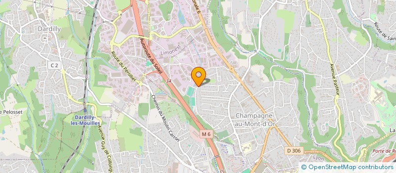 localisation de l'entreprise FONCIERE ACTIVITE LOGEMENT à CHAMPAGNE-AU-MONT-D'OR
