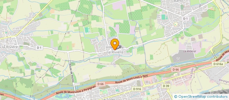 localisation de l'entreprise FONCIERE ADRIJU  VILLENEUVE-LA-RIVIERE