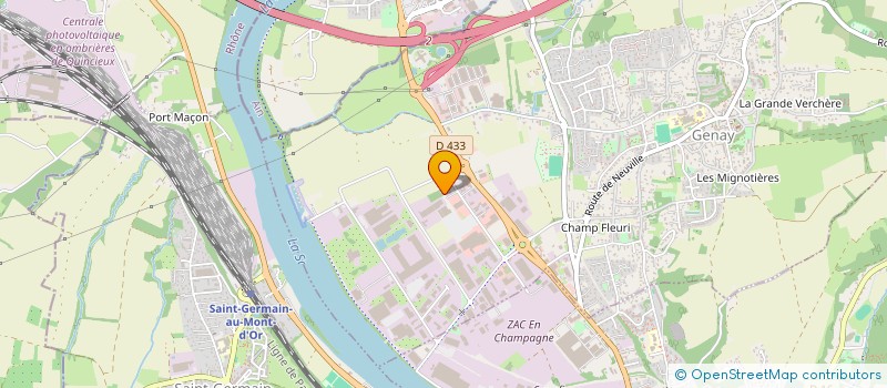 localisation de l'entreprise FONCIERE AFONSO  GENAY