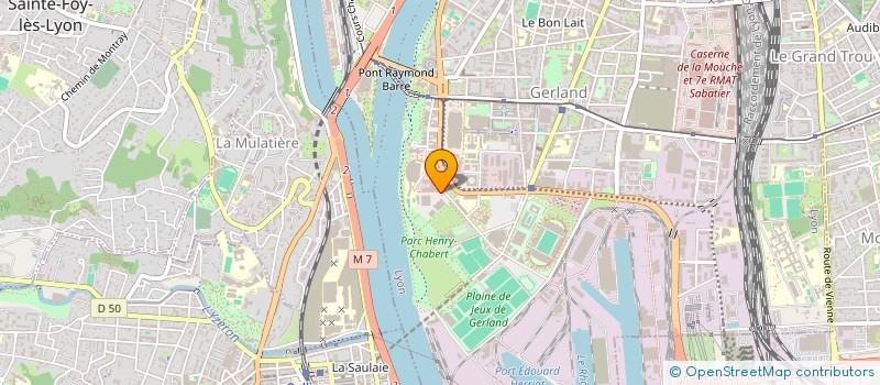 localisation de l'entreprise FONCIERE AGUETTANT  LYON