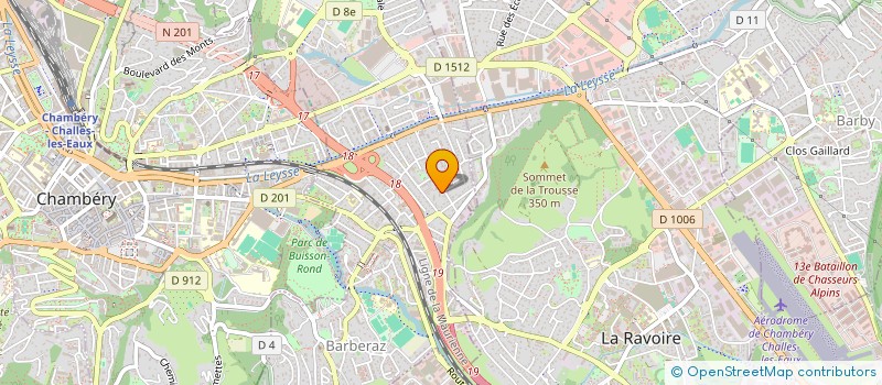 localisation de l'entreprise FONCIERE AJHIL  BARBERAZ