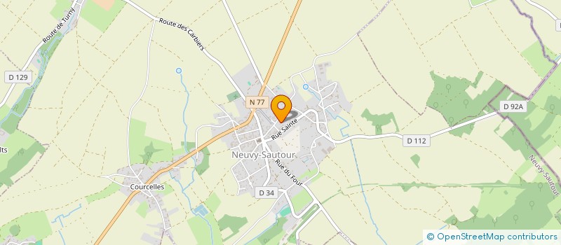 localisation de l'entreprise FONCIERE AKS  NEUVY-SAUTOUR