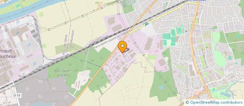 localisation de l'entreprise FONCIERE ALADIN à MUREAUX (LES)