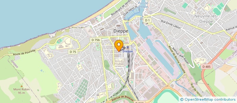 localisation de l'entreprise FONCIERE ALLAAL  DIEPPE