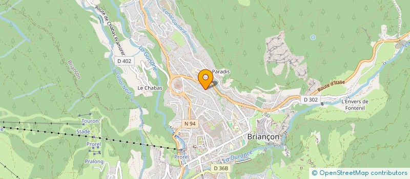 localisation de l'entreprise FONCIERE ALPINE à BRIANCON