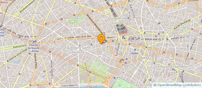 localisation de l'entreprise FONCIERE AMMA  PARIS