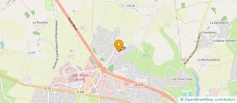 localisation de l'entreprise FONCIERE ANCY  PORNIC