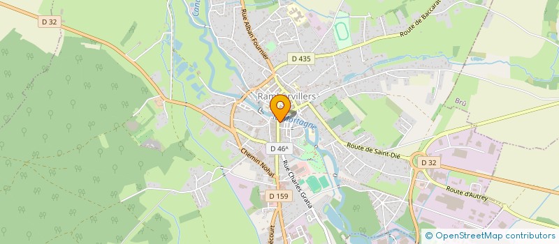 localisation de l'entreprise FONCIERE ANSELME  RAMBERVILLERS