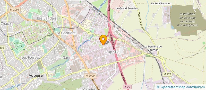 localisation de l'entreprise FONCIERE APONOS FRANCE  CLERMONT-FERRAND