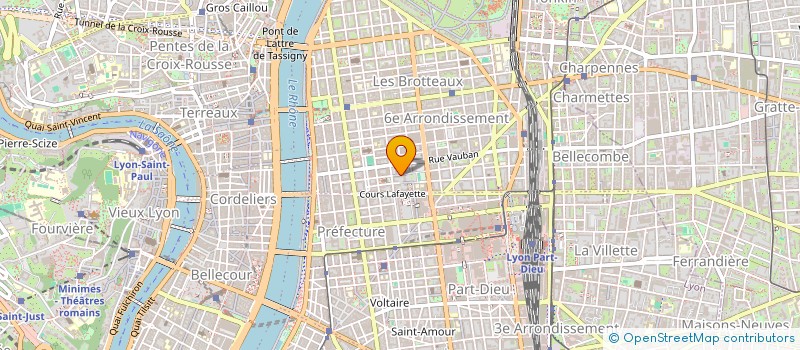 localisation de l'entreprise FONCIERE ARMELINE  LYON