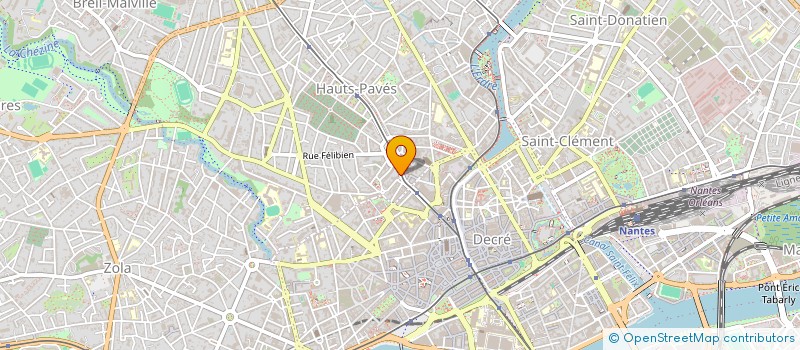 localisation de l'entreprise FONCIERE ARMORIQUE à NANTES