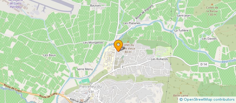 localisation de l'entreprise FONCIERE ARNOULD  PIERREFEU-DU-VAR