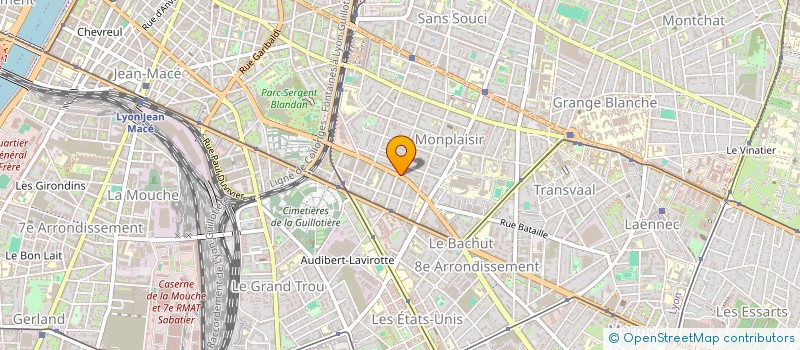 localisation de l'entreprise FONCIERE ASN  LYON