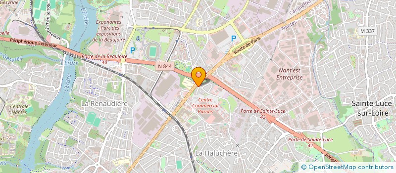 localisation de l'entreprise FONCIERE ATLANTIQUE VENDEE à NANTES