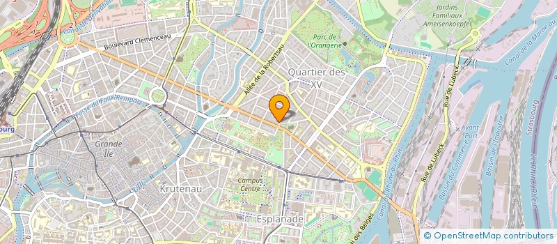 localisation de l'entreprise FONCIERE AURIEL  STRASBOURG