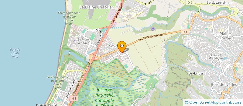 localisation de l'entreprise FONCIERE AUSTRALE à SAINT-PAUL