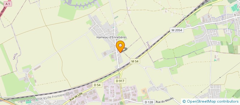 localisation de l'entreprise FONCIERE AVELINOISE  AVELIN