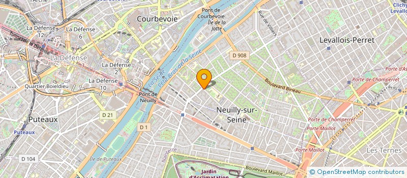 localisation de l'entreprise FONCIERE AYACHE PICARDA & CO à NEUILLY-SUR-SEINE
