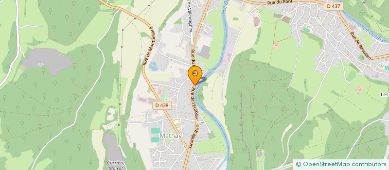 localisation de l'entreprise FONCIERE AZOUGAGH  MATHAY