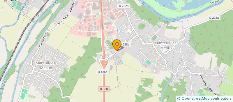 localisation de l'entreprise FONCIERE B  NANTEUIL-LES-MEAUX