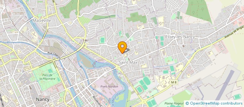 localisation de l'entreprise FONCIERE BRAYER  SAINT-MAX