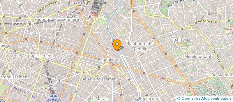 localisation de l'entreprise FONCIERE BRUT  PARIS