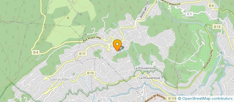 localisation de l'entreprise FONCIERE BVI  PEYMEINADE