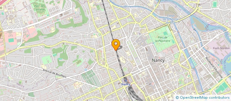 localisation de l'entreprise FONCIERE CAGM  NANCY