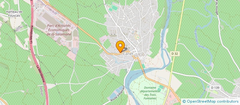 localisation de l'entreprise FONCIERE CANET à CANET