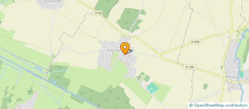 localisation de l'entreprise FONCIERE CAPPEVILLE  MONTJAVOULT