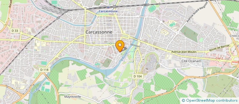 localisation de l'entreprise FONCIERE CARPE DIEM à CARCASSONNE