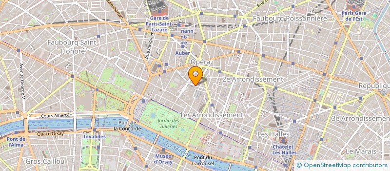 localisation de l'entreprise FONCIERE CASANOVA à PARIS