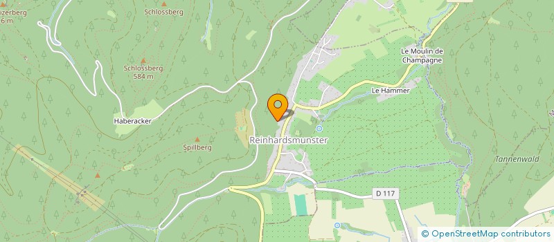 localisation de l'entreprise FONCIERE CASPAR  WESTHOUSE-MARMOUTIER