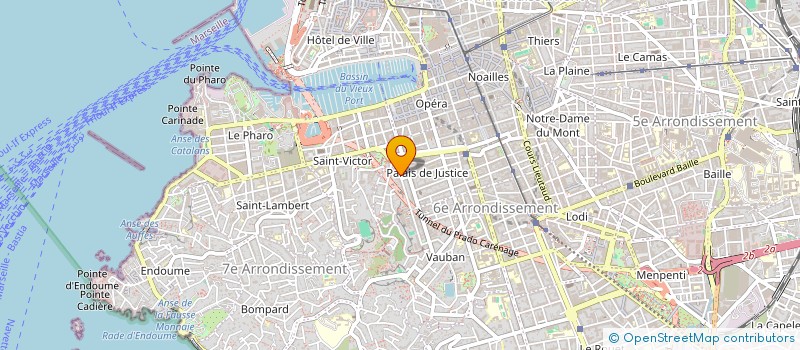 localisation de l'entreprise FONCIERE CDB à MARSEILLE