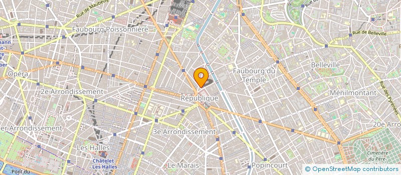 localisation de l'entreprise FONCIERE CHALIGNY  PARIS