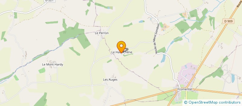 localisation de l'entreprise FONCIERE CITOYENNE DU HAUT CHENE à PUTANGES-LE-LAC