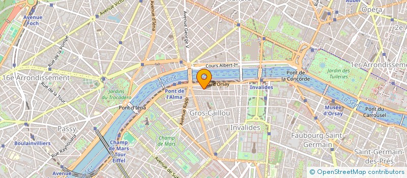 localisation de l'entreprise FONCIERE CLANNATHONE  PARIS